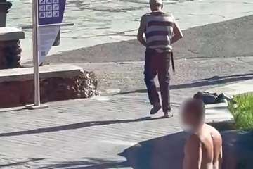  Pelea en Melenara a la vista de todos/TA.